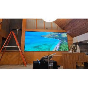 カスタマイズされたP3.91 室内 LED スクリーンディスプレイ LED スクリーン 学術ミーティング