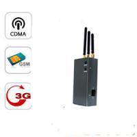 China 3 Band Portable Cell Phone Signal Jammer / Blocker / Breaker EST-808HC on sale