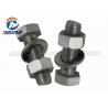 China GB Half Thread Hexagon Head ss304 ss316 M4-M36 Thumb Bolts And nut wholesale