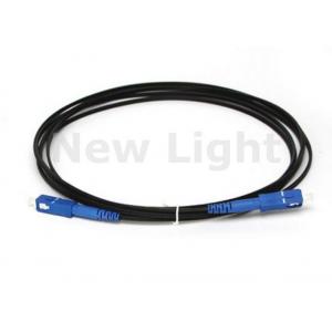 China 3M SC Fiber Optic Patch Cord Single Mode , Outdoor FTTH Drop Cable For LAN supplier