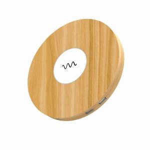 China Wooden 48w High Speed Wireless Phone Charger With Customized Logo supplier