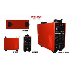 China Soldador completo de alta frequência trifásico do Muttahida Majlis-E-Amal da C.C. do arco da ponte ZX7-500 380V para a corrente elétrica supplier