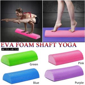 Half Round Foam Roller , Massage Foam Roller  Yoga Pilates Fitness Equipment Balance Pad