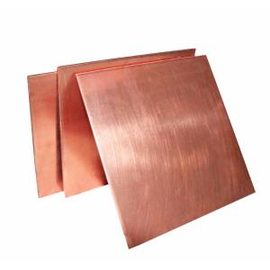 China 99.9% Pure Copper Alloy Plate 3mm-10mm Thickness C10100 C10200 supplier