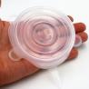 China Harmless Practical Silicone Food Covers , Multipurpose Stretchable Silicone Lids wholesale