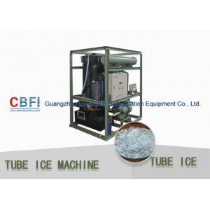 China 380V 50HZ 3P 304 Stainless Steel Cuboid Tube Ice Machine For Human Consumption supplier