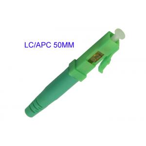 Fast  Connect LC APC Fiber Optic Quick Connector Adapter Low Insert Loss 50MM Length