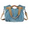 China Versatile Retro Dumpling Shape Canvas Womens Tote Bags wholesale