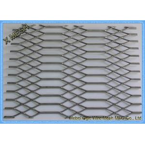 China 4 X 8 Hot Dipped Galvanized Expanded Metal Sheet Gothic Mesh 3.0 Mm Thickness supplier