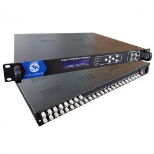 COL5011P DVB To IP Gateway Tuner To IP Gateway 16 DVB S2 IP Gateway Converter