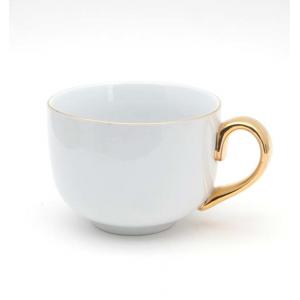 Advertising Gifts Gold Handle Mug Personalized Ceramic Coffee Mug Cup Make Tea