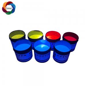 China Security Wavelength Uv Invisible Ink Yellow Flexo Inkjet Printer Ink Plastic Paper supplier