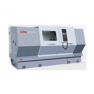 China Servo Motor CNC Turning Lathe Machine 4 stations CNC Metal Lathe CAK6385 supplier
