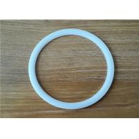 China High Performance Ptfe O Ring Seal , White PTFE Gasket Anti High Temperature on sale