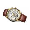 Business Mechanical Skeleton Watch Power Reserve Automatic Skeleton Watches