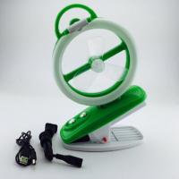 220V High Speed Rechargeable Fan Usb Rechargeable Portable Fan green