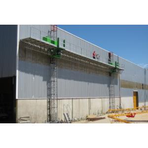 China Double Mast Climber Scaffold For Construction , Aerial Work Platforms supplier