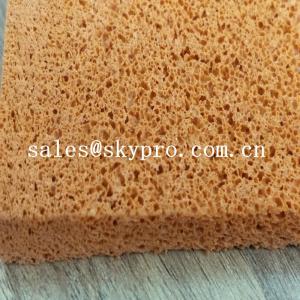 Low hardness silicone foam sponge / open cell silicone rubber sponge foam