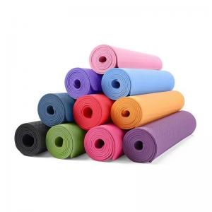 China 183*61*0.6cm Exercise Yoga Mat EVA Material Foam Yoga Mat Eco Friendly supplier