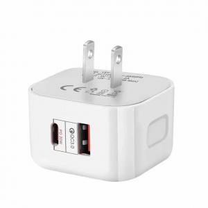 China 20w Fast Charge Dual Usb Wall Charger For Ip12 Mobile Phone Charging Plug supplier
