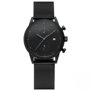 Brand your logo grey hand japan movt watch prices with interchangeable mesn strap