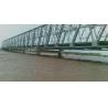 China Prefabricated Steel Truss Bridge with Hot - Dip Galvanized Surface Protection wholesale
