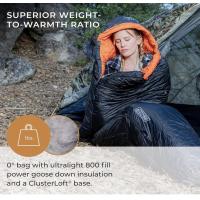 China 0°F Lightweight Sleeping Bag , Goose Down 800 FP 4 Season Sleeping Bags For Adults on sale