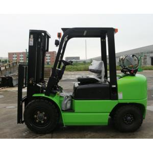 China Green Road Construction Machinery , High Performance 3T Gas Engine LPG Forklift supplier