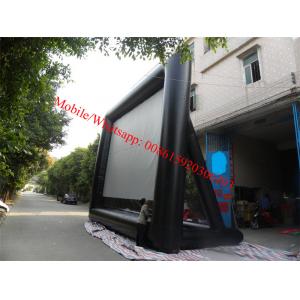 pvc white matt projection screen fabrices inflatable movie screen outdoor movie screen