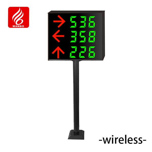 Parking Signage WBPOA31DW3 Outdoor Wired Guide Screen  Drive Unit Bracket And Other Parts IP65