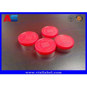 20mm Plastic Aluminum Flip Off Cap With Engraved Logo