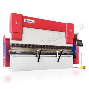 China 3mm, 4mm, 5mm thickness DA58T system cnc plate bending machine with servo motor control supplier