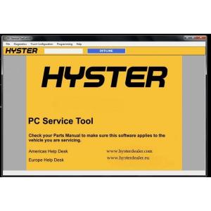 China Hyster Forklift Diagnostic Tools Software Scanner V4.89 With Level 0-4 License supplier