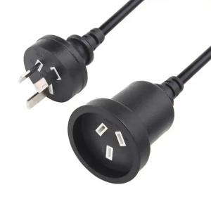 Customized Aus Power Cable Australian Standard 10A 250V Plug SAA 3 Pin Laptop Cord