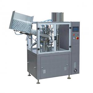 China Automatic Tube Filling And Sealing Machine , Plastic Tube Sealer Machine High Speed supplier