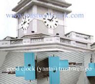 Tower /Building Clocks 1-4 faces with minute hour minute hand illumination & sound chime 1m 1.5m 2m dia. GPS synchron