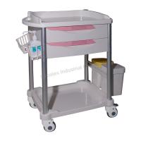 Hospital Clinic Rolling Beauty Salon Trolley 2 Medium Drawers 3*3 Separator Inside