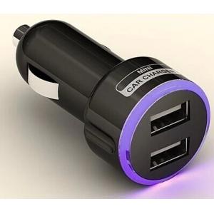 China Halo newest dual USB car charger /portable mini car charger/car accessories/Iphone charger supplier