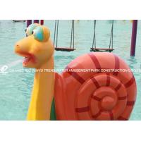 China Water Spray Parks Outdoor Water Play Equipment With Cartoon Animal Shaped for Water Park on sale