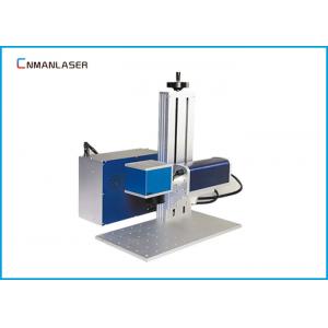 China Air Cooling Mini Bamboo Wood Nonmetal Metal Laser Marker Machine 20w 30w 50w supplier