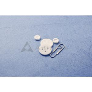 White Alumina Pressure Sensor Ceramic Insulator 0.25mm-6mm