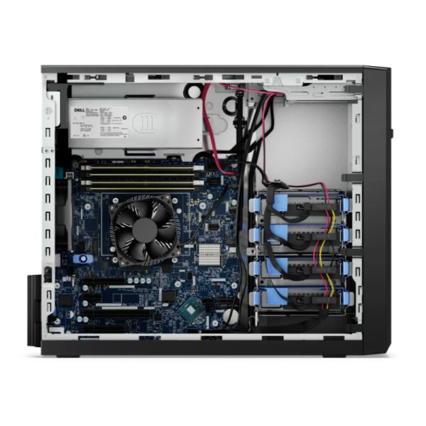 Расширенный башенный сервер Dell T150 E-2314/8GB*1/1TB SATA Desktop Class/DVDRW Optical Drive/3 лет обслуживания