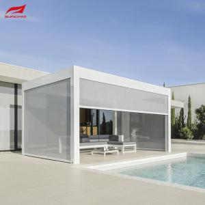 China White Partition Roller Blinds With 5% Openness Factor And Custom Made Colour wholesale