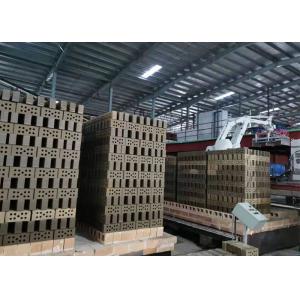 Clay brick tunnel kiln daily capacity 50000 to 100000 pieces with brick kiln operation equipment