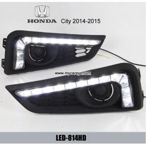 HONDA City 2014-2015 DRL LED Daytime Running Lights turn indicators