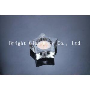 Hot selling crystal glass candle holder with cheap price