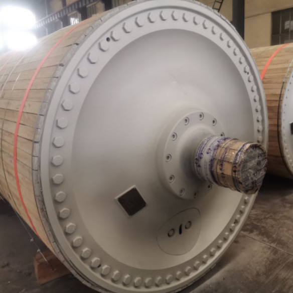 China Cilindro de secado de alta precisión con cilindricidad de 0.001~0.003 mm/m, redondez de 0.001~0.003 mm y rugosidad superficial Ra 0.1 µm para máquina de fabricación de papel wholesale