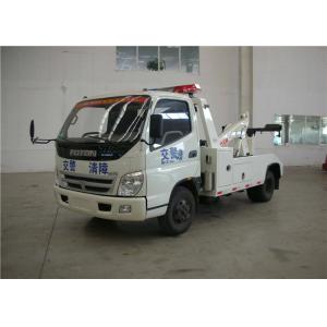 China Diesel Fuel Engine Emission 3760ml FOTON Light Duty Road Wrecker Truck 85kw supplier
