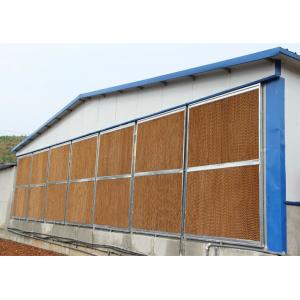 Customize Cooling Pad/ Evaporative Cooling Pad/ Wet Pad With Aluminum Frame for  Automatic Poultry house