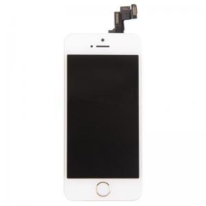 For Apple iPhone 5S LCD Screen and Digitizer Assembly with Home Button Replacement - Gold - Grade A+